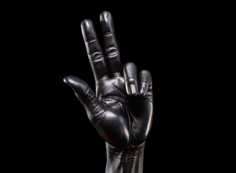 3d-rendering-black-hand